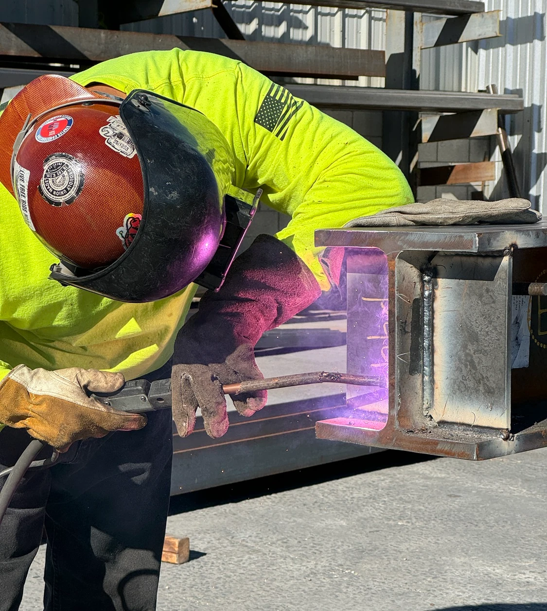 staff welding steels